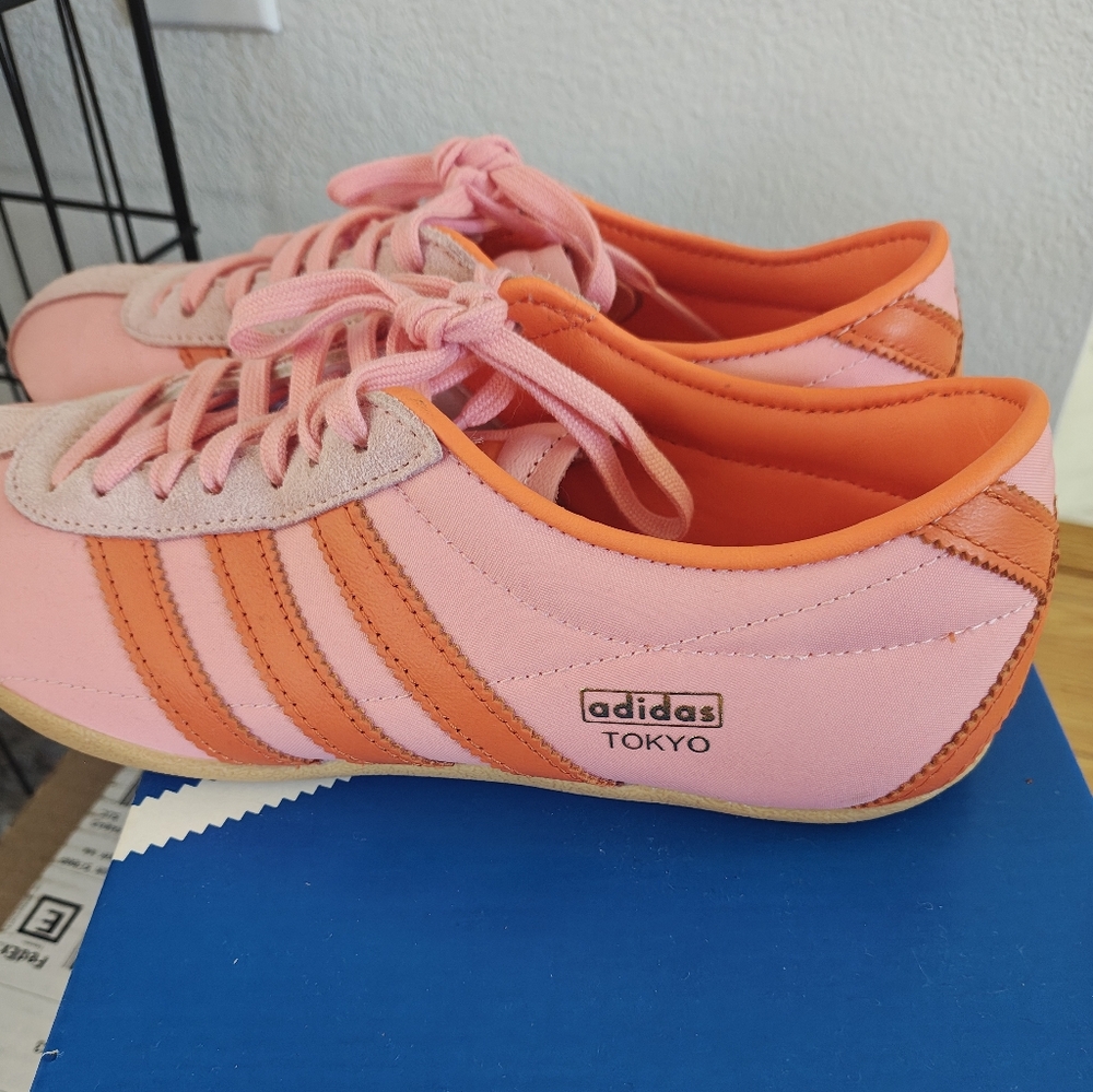 Adidas Tokyo Women's Sneakers in Pink and Orange